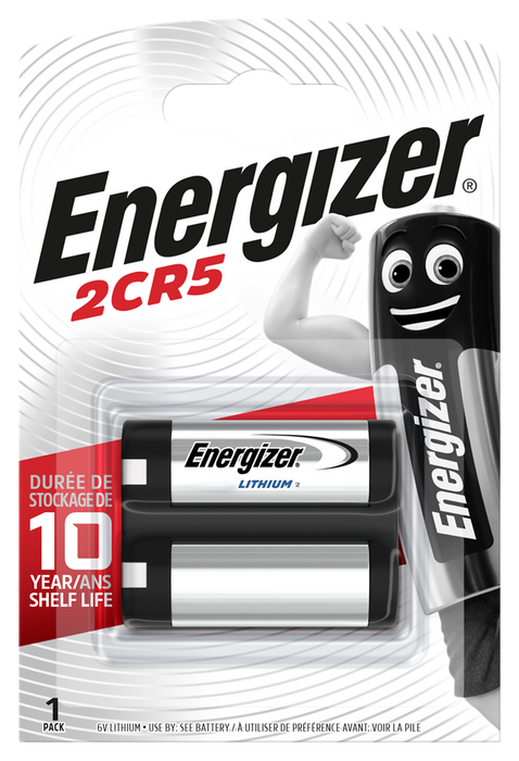 Energizer E300779400 Lithium Photo 2CR5 | 1 Pack - westbasedirect.com