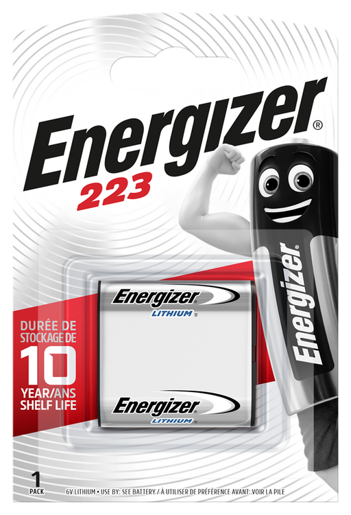 Energizer E300777800 Lithium Photo 223 | 1 Pack - westbasedirect.com