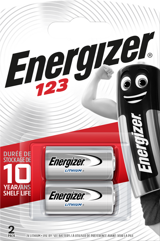 Energizer E300783700 Lithium Photo 123 | 2 Pack - westbasedirect.com