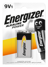 Energizer E300804100 Alkaline Power 9V | 1 Pack