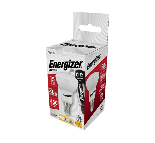 Energizer 6.2W 450lm E14 SES R50 High Tech LED Bulb Warm White 2700K - westbasedirect.com