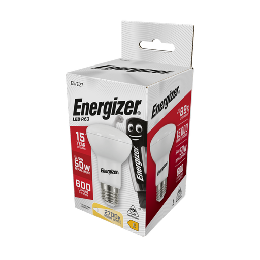 Energizer 7.8W 630lm E27 ES R63 High Tech LED Bulb Warm White 2700K - westbasedirect.com