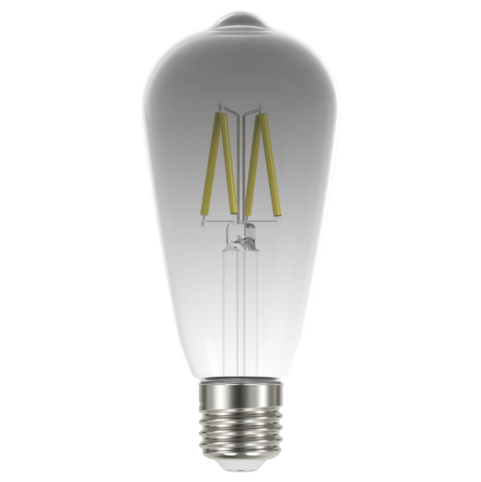 Energizer 4.5W 320lm E27 ES ST64 Filament Smokey LED Bulb Cool White 4000K Dimmable - westbasedirect.com
