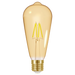 Energizer 5W 470lm E27 ES ST64 Filament Gold LED Bulb Warm White 2200K Dimmable - westbasedirect.com
