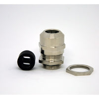 Wiska 10106229 TKE/B 20/FFD/2x1.5 Brass Nickel Plated Tails Kit Pack EMSKV 20/EMMU 20/FFD for 2x1.5mm Flat Cable