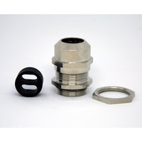 Wiska 10106230 TKE/B 25/FFD/02/2.5 Brass Nickel Plated Tails Kit Pack EMSKV 25/EMMU 25/FFD for 2x 2.5mm Flat Cable