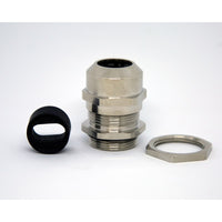 Wiska 10106231 TKE/B 25/FFD/6 Brass Nickel Plated Tails Kit Pack EMSKV 25/EMMU 25/FFD for 1x 6mm Flat Cable