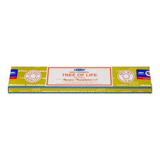 Satya Tree Of Life 15g | 1 Pack (12 Sticks) - westbasedirect.com