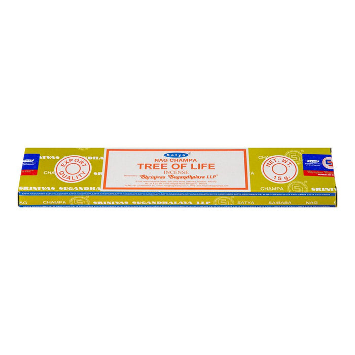 Satya Tree Of Life 15g | 1 Pack (12 Sticks) - westbasedirect.com