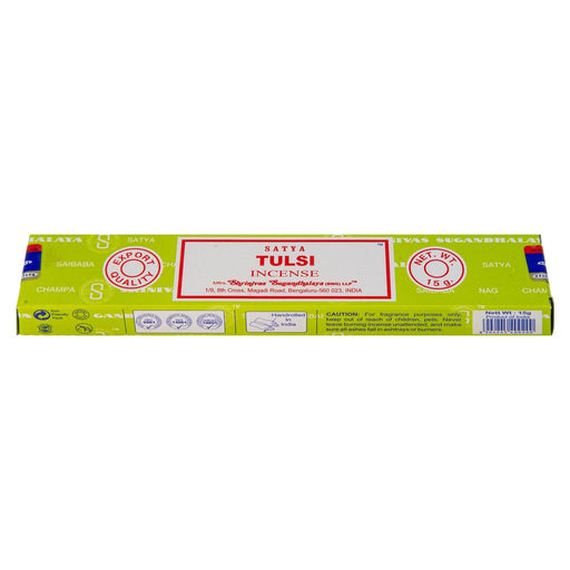 Satya Tulsi 15g | 1 Pack (12 Sticks) - westbasedirect.com