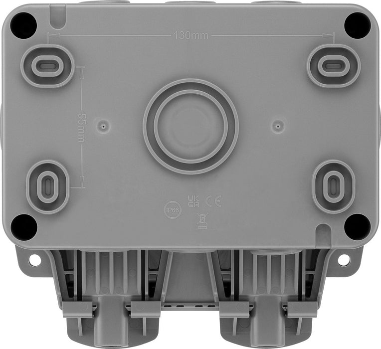 BG WP22RCD Weatherproof Nexus Storm 13A 2G RCD Switched Socket (Latching) - westbasedirect.com