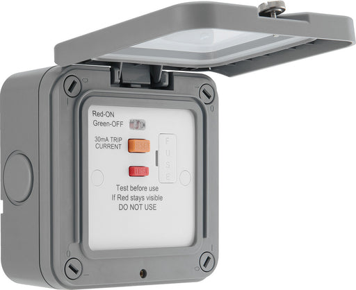 BG WP55RCD Weatherproof Nexus Storm 13A RCD Protection (Latching) - westbasedirect.com