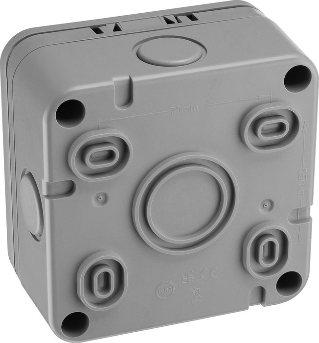 BG WP55RCD Weatherproof Nexus Storm 13A RCD Protection (Latching) - westbasedirect.com