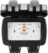 BG WPL22RCD Weatherproof Decorative 13A 2G RCD Switched Socket (Latching) - westbasedirect.com