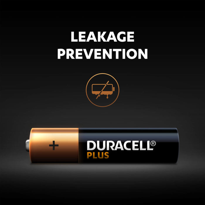Duracell +100% Plus Power AAA LR03 | 12 Pack - westbasedirect.com