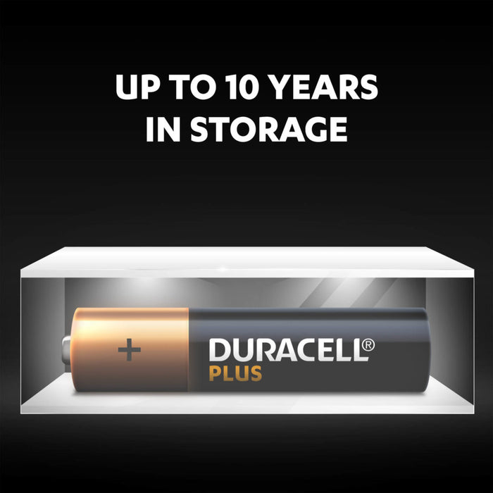 Duracell +100% Plus Power AAA LR03 | 12 Pack - westbasedirect.com