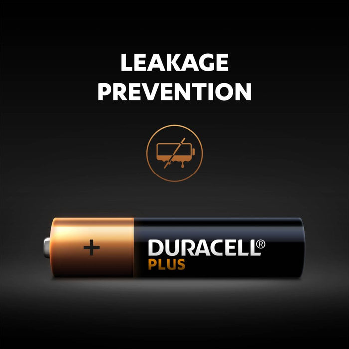 Duracell Plus Power AAA LR03 | 4 Pack - westbasedirect.com