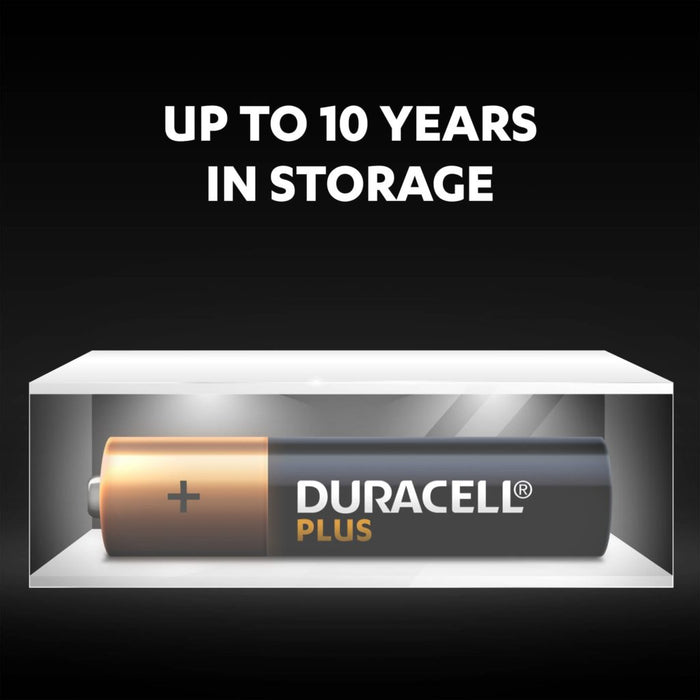 Duracell Plus Power AAA LR03 | 4 Pack - westbasedirect.com