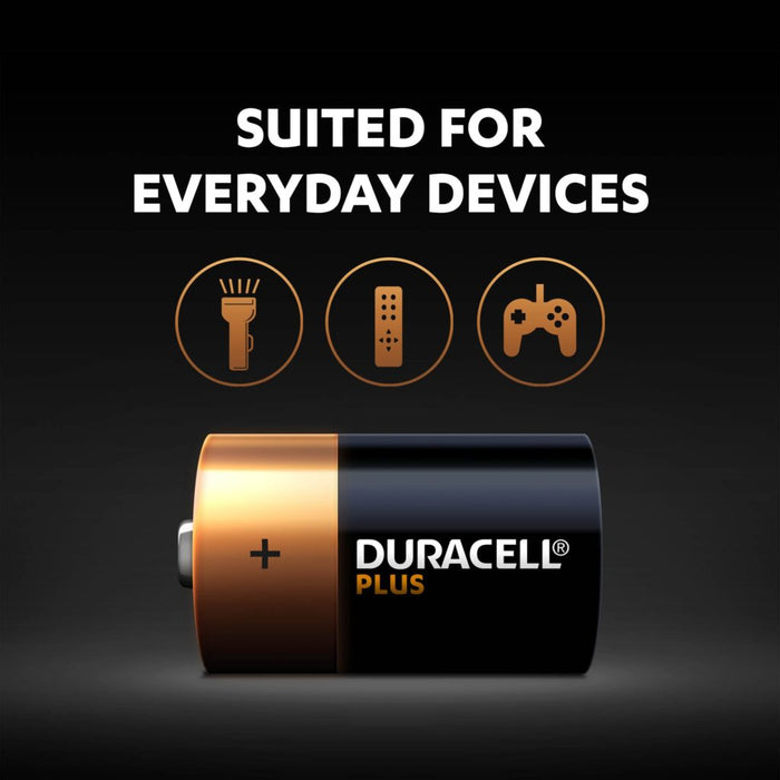 Duracell Plus Power D LR20 | 6 Pack - westbasedirect.com