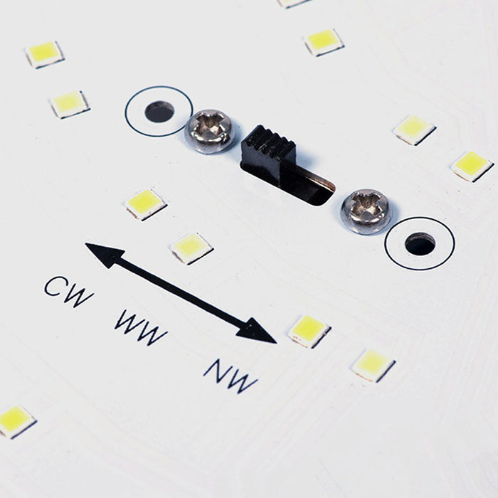 Diamond PHM-10TCPC Pheonix Mini Tri Colour 8.5W IP65 LED Bulkhead with Photocell Chrome Bezel - westbasedirect.com