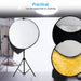 Phot-R 56cm Collapsible 5-in-1 Studio Reflector - westbasedirect.com