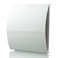 Blauberg AH-10-125-WHITE External Wall Wind Sound Baffle Vent Cover Draft 5