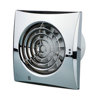 Blauberg CALM-CHROME-100-ST Calm Low Noise Energy Efficient Bathroom Extractor Fan with Pull Cord & Timer Chrome - 4