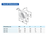 Blauberg CALM-RED-150-S Calm Low Noise Energy Efficient Bathroom Kitchen Extractor Fan with Pull Cord Red - 6" 150mm - westbasedirect.com