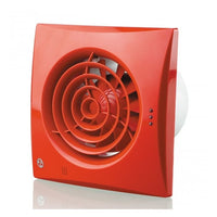 Blauberg CALM-RED-100-S Calm Low Noise Energy Efficient Bathroom Extractor Fan with Pull Cord Red - 4