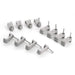 BG CCF10/100 Grey Twin & Earth 10mm Cable Clips - 100 Pack - westbasedirect.com