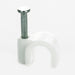 BG CCR6/100 White Round 6mm Cable Clips - 100 Pack - westbasedirect.com