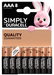 Duracell SIMPLY AAA LR03 | 8 Pack - westbasedirect.com