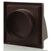 Blauberg BB-CHK-150-3-VKBR Cooker Hood Cowled Wall Shutter Vent Duct Kit Fan Extractor 6" 150mm Brown - westbasedirect.com