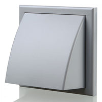 Blauberg DECOR 155X155/100HK GREY Plastic Cowled Hooded Air Ventilation Wind Baffle Wall Grille 4