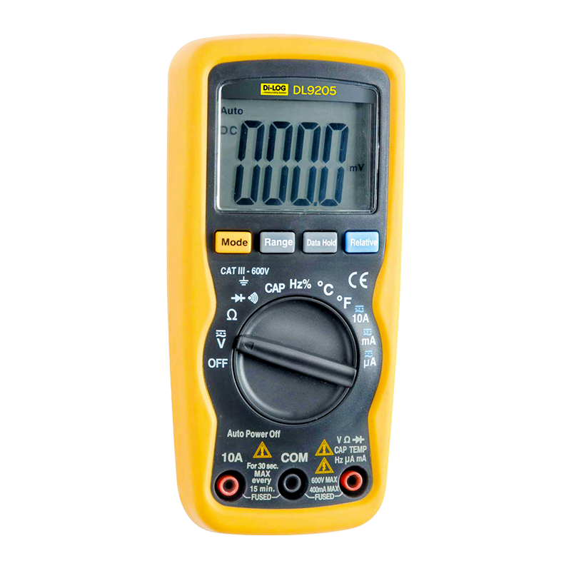 Di-LOG DL9205 Compact Autoranging Digital Multimeter 600 V ...