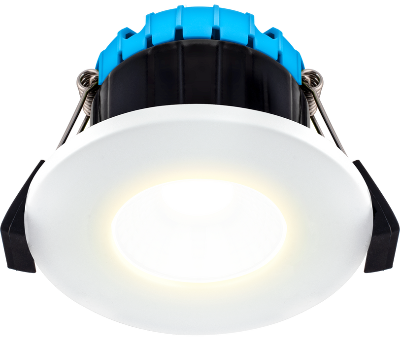 Luceco Smart FType Compact Flat 6W CCT & RGB IP65 Downlight - westbasedirect.com