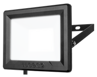 Luceco EFLD10B40 10W 4000K IP65 Slimline Non-PIR Floodlight Black