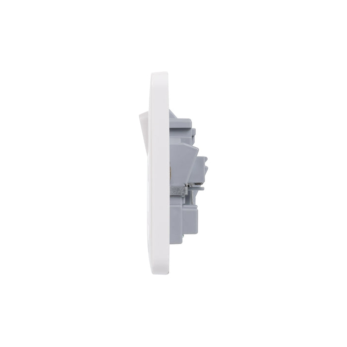 Schneider Electric GGBL3020DS Lisse White Moulded 13A DP 2G Switched Socket (Display Packaged) - westbasedirect.com