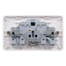 Schneider Electric GGBL3020S Lisse White Moulded 13A SP 2G Switched Socket (Display Packaged) - westbasedirect.com