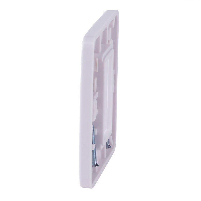 Schneider Electric GGBL8050 Lisse White Moulded 1G 1 Module Euro Plate - westbasedirect.com