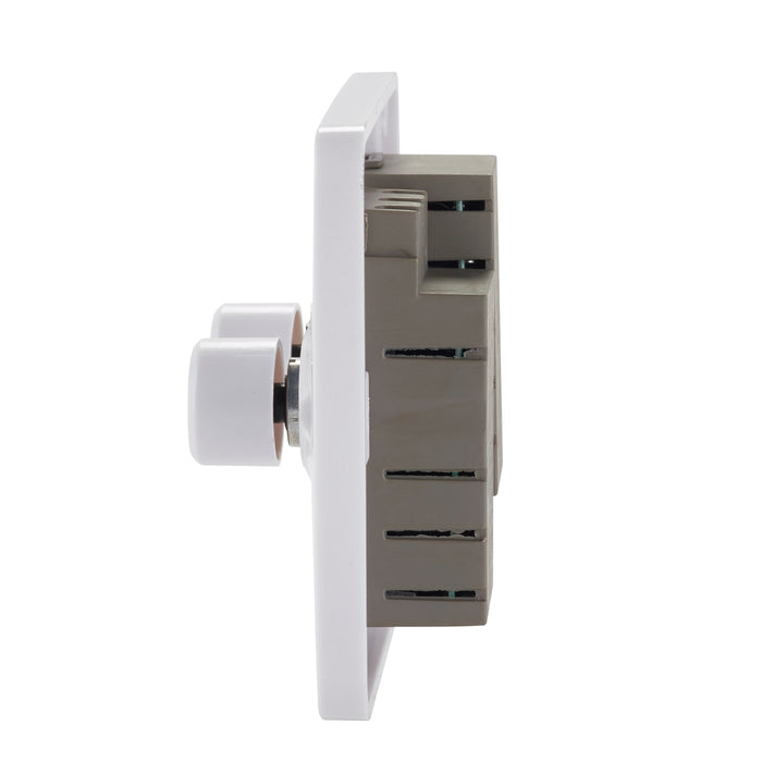 Schneider Electric GGBL6022LMS Lisse White Moulded 2G 2-Way 100W LED Mains Dimmer Switch - westbasedirect.com