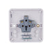 Schneider Electric GGBL3070 Lisse White Moulded 2A 1G Round Pin Unswitched Socket - westbasedirect.com