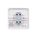 Schneider Electric GGBL1014S Lisse White Moulded 10AX 1G Intermediate Switch (Display Packaged) - westbasedirect.com