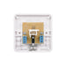 Schneider Electric GGBL7062S Lisse White Moulded BT Secondary Telephone Socket (Display Packaged) - westbasedirect.com