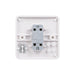Schneider Electric GGBL1012S Lisse White Moulded 10AX 1G 2-Way Plate Switch (Display Packaged) - westbasedirect.com