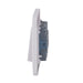 Schneider Electric GGBL1032W Lisse White Moulded 10AX 3G 2-Way Wide Rocker Switch - westbasedirect.com