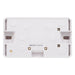 Schneider Electric GGBL9247S Lisse White Moulded 2G 47mm Deep Surface Pattress Box (Display Packaged) - westbasedirect.com