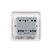 Schneider Electric GGBL1022WS Lisse White Moulded 10AX 2G 2-Way Wide Rocker Switch (Display Packaged) - westbasedirect.com