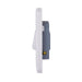 Schneider Electric GGBL1012A Lisse White Moulded 10AX 1G 2-Way Retractive Architrave Plate Switch - westbasedirect.com