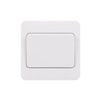Schneider Electric GGBL1014WS Lisse White Moulded 10AX 1G Intermediate Wide Rocker Switch (Display Packaged)